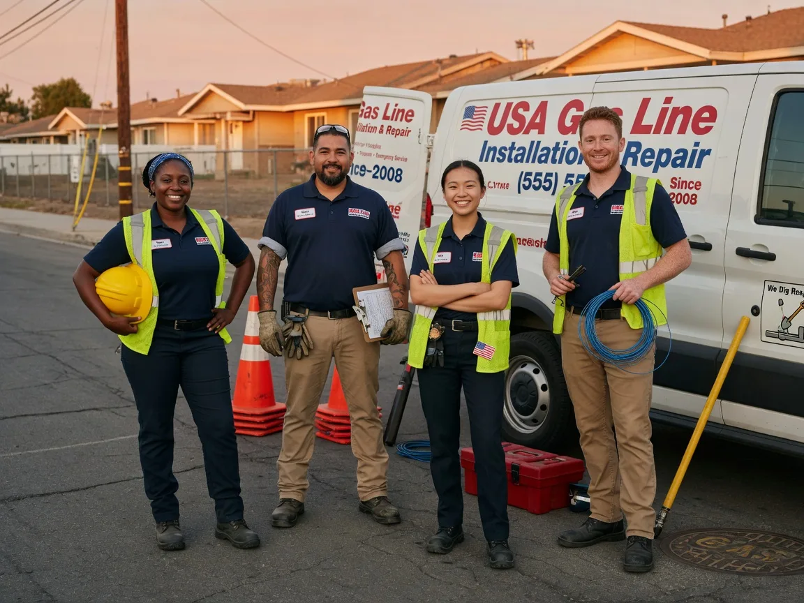 Gas Line Installation company in College Corner, OH